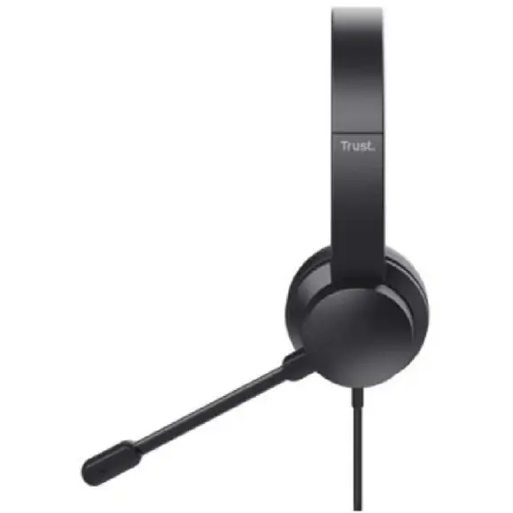 ყურსასმენი Trust 25088 Ayda, Headset, Wired, USB, Black , 2 image - Primestore.ge