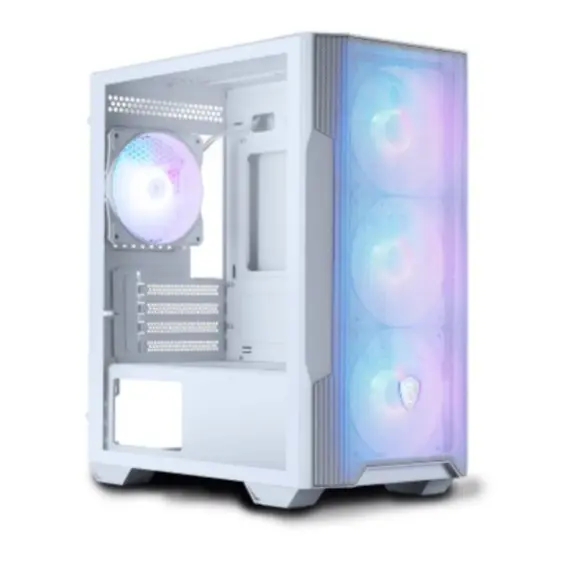 კომპიუტერის ქეისი MSI MAG FORGE M100R White 306-7G20W21-HH9  - Primestore.ge