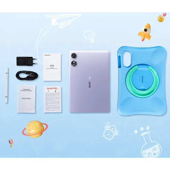 საბავშვო პლანშეტი OUKITEL OT6 Kids Purple , 2 image - Primestore.ge