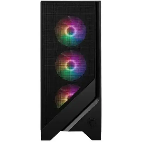 კომპიუტერის ქეისი MSI 306-7G23A21-809 MAG Forge, Computer Case, MidT, ATX, micro-ATX, mini ITX, USB 2.0, USB 3.0, Black , 3 image - Primestore.ge
