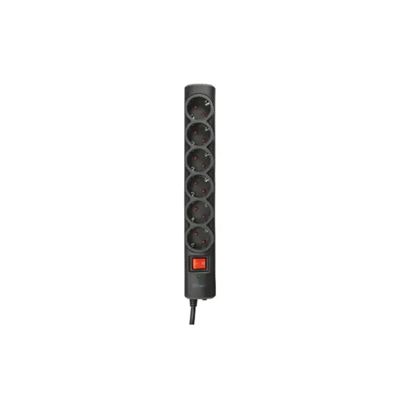 დენის გამანაწილებელი TRUST SURGE PROTECTOR 6 PORTS , 2 image - Primestore.ge