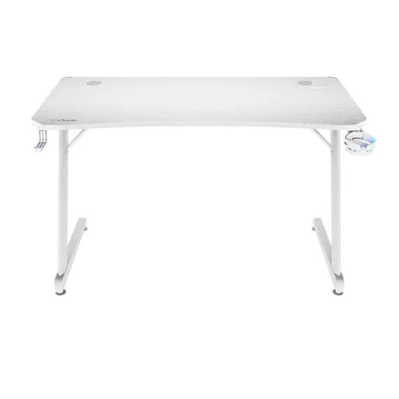 სათამაშო მაგიდა TRUST GXT709W LUMINUS RGB DESK WHITE , 3 image - Primestore.ge