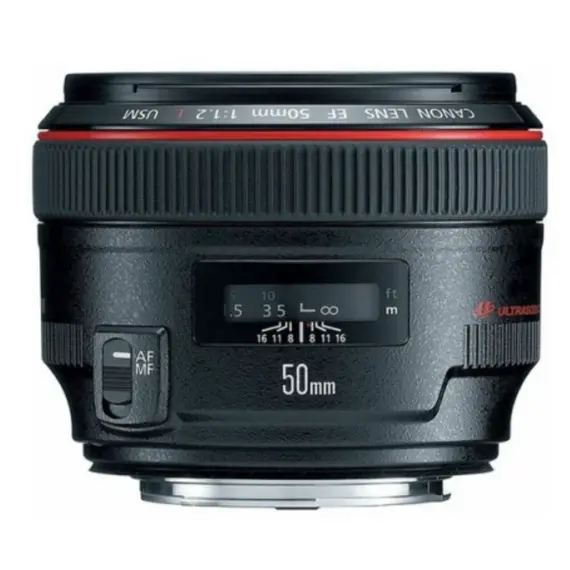 ფოტოაპარატის ლინზა Canon EF 50mm f/1.2 L USM - 1257B005AA  - Primestore.ge