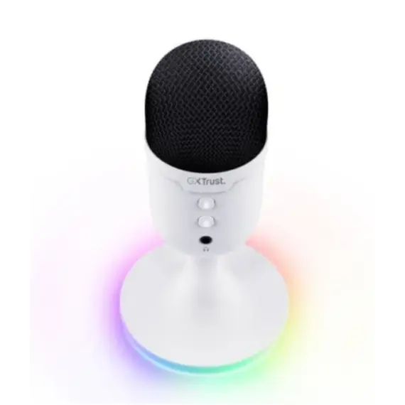 მიკროფონი Trust GXT 234W Yunix USB Gaming Microphone White - 25374 , 2 image - Primestore.ge