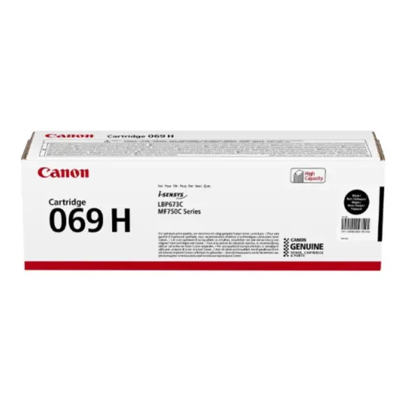 კარტრიჯი Canon CRG-069H Original Toner Cartridge Black - 5098C002AA  - Primestore.ge