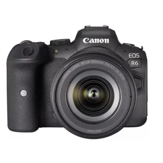 ფოტოაპარატი Canon EOS R6 Mark II RF24-105mm f/4-7.1 IS STM Black - 5666C029AA  - Primestore.ge