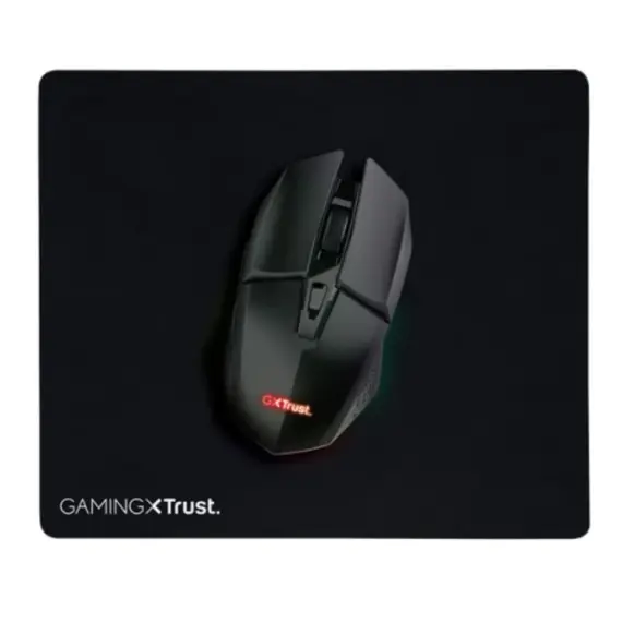 მაუსი და მაუსპადი Trust GXT 112 Felox Wireless Illuminated Gaming Mouse & Mousepad Black - 25070  - Primestore.ge