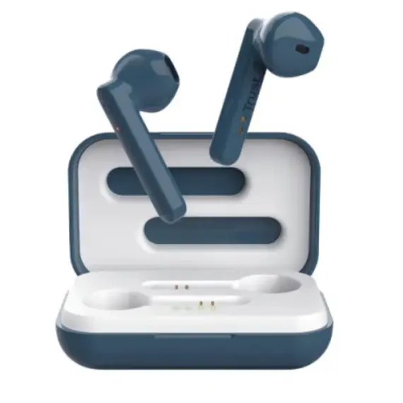 ყურსასმენი Trust Primo Touch Bluetooth Wireless Earphones Blue - 23780  - Primestore.ge