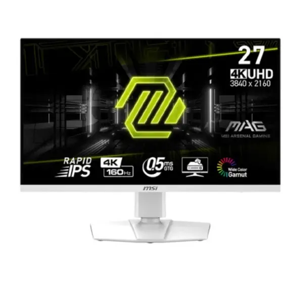 Monitor MSI MAG 274URFW 27" 4K UHD 160Hz 0.5ms 2xHDMI DP USB - 9S6-3CC29H-430