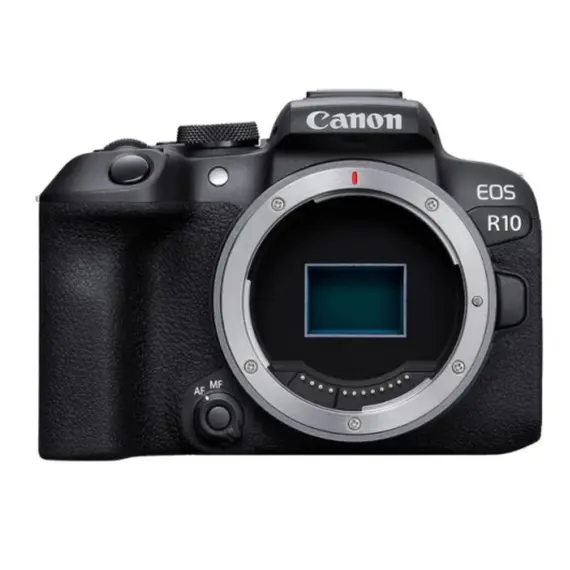 ფოტოაპარატი Canon EOS R10 Camera Body Black - 5331C046AA  - Primestore.ge
