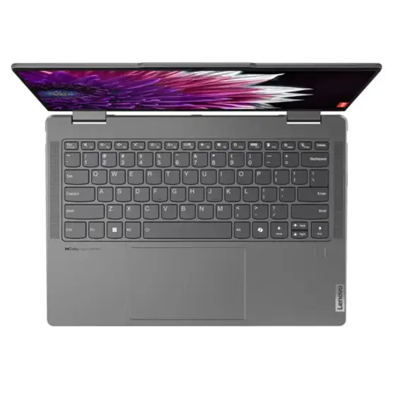 ნოუთბუქი Lenovo Yoga  7 14''  2.8K OLED Touch Ultra 7 155H 32GB 1TB SSD Integrated Intel Arc Graphics Storm Grey WIN 11 home , 2 image - Primestore.ge