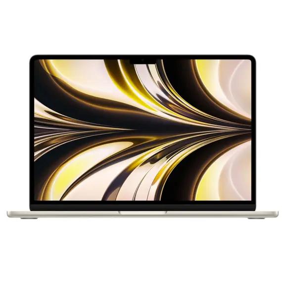 ნოუთბუქი Apple 13-inch MacBook Air: Apple M2 chip with 8-core CPU and 8-core GPU, 16GB, 256GB - Starlight,Model A2681  - Primestore.ge