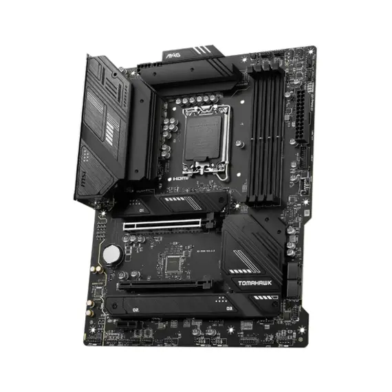 დედა დაფა MSI Motherboard MAG B760 TOMAHAWK WIFI s1700 B760 4xDDR5 M.2 HDMI DP WiFi BT ATX , 3 image - Primestore.ge