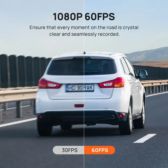 მანქანის ვიდეო რეგისტრატორი 70mai Dash Cam A200, 130°, Car Video Recorder, Black , 9 image - Primestore.ge