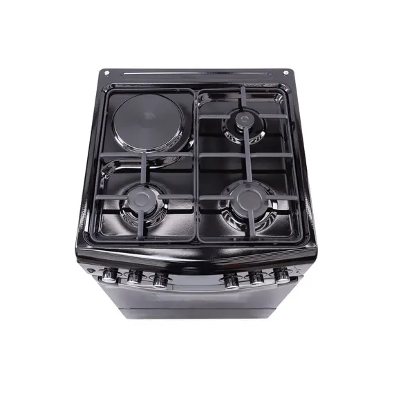 გაზქურა Oz OM 6031 BL FFD Oven-Combined Black , 2 image - Primestore.ge