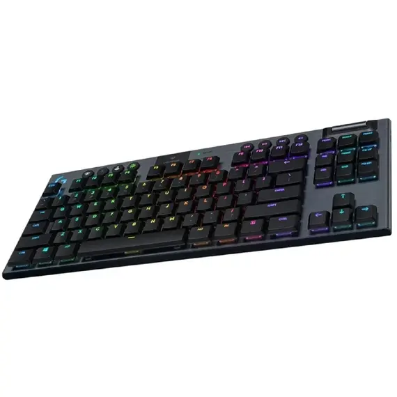 კლავიატურა LOGITECH G915 X LIGHTSPEED TKL Wireless Gaming Keyboard - BLACK - US INT'L - 2.4GHZ/BT - N/A - EMEA2 , 2 image - Primestore.ge