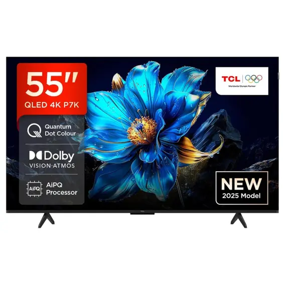 ტელევიზორი TCL 55P7K 4K Google TV HDR10+  - Primestore.ge