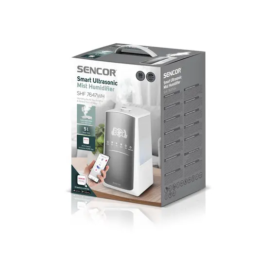 ჰაერის დამატენიანებელი Sencor SHF 7647WH Humidifier , 7 image - Primestore.ge