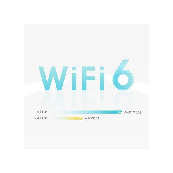 Wi-Fi როუტერი TP-link Deco X50(1-pack) AX3000 Whole Home Mesh Wi-Fi 6 Unit , 6 image - Primestore.ge