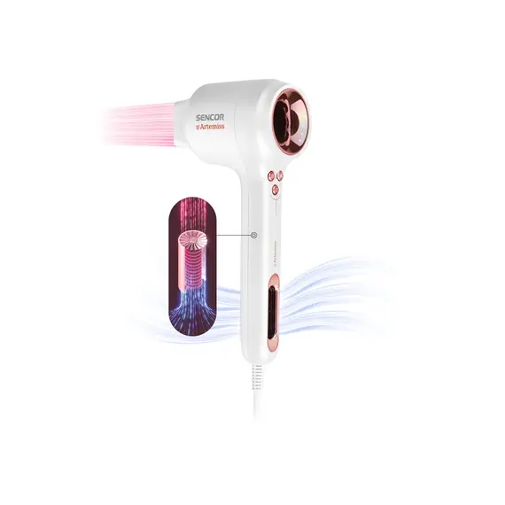 თმის საშრობი Sencor SHD 9100RS Artemiss hair dryer , 3 image - Primestore.ge