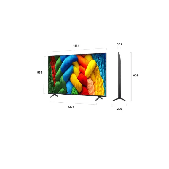 ტელევიზორი LG 65NANO80A6B.AMCN , 2 image - Primestore.ge