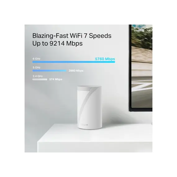 Wi-Fi როუტერი TP-link BE65-5G(1-pack) 5G BE9300 Whole Home Mesh Wi-Fi 7 Gateway , 5 image - Primestore.ge