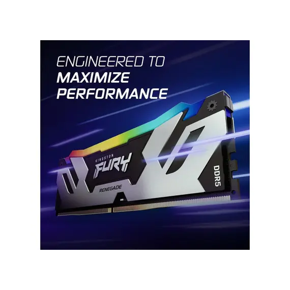 ოპერატიული მეხსიერება Kingston Fury Renegade 32GB (2x16GB) DDR5 MTs 8000 (KF580C38RSAK2-32) , 2 image - Primestore.ge