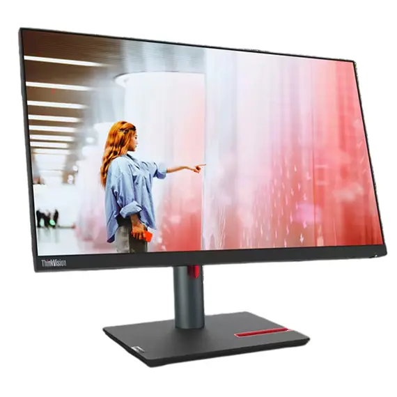მონიტორი Lenovo 23.8'' ThinkVision P24q-30 (63B4GAT6EU) - Raven Black , 2 image - Primestore.ge