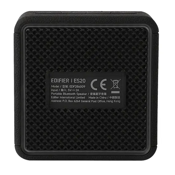 დინამიკი Edifier ES20, 6W, Bluetooth, IP67, Ambient Light Portable Speaker, Black , 5 image - Primestore.ge
