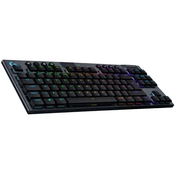კლავიატურა LOGITECH G915 X LIGHTSPEED TKL Wireless Gaming Keyboard - BLACK - US INT'L - 2.4GHZ/BT - N/A - EMEA2 , 3 image - Primestore.ge