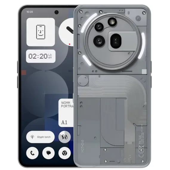 მობილური ტელეფონი Nothing Phone 3A Pro 12GB/256GB - Grey  - Primestore.ge