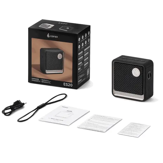 დინამიკი Edifier ES20, 6W, Bluetooth, IP67, Ambient Light Portable Speaker, Black , 6 image - Primestore.ge