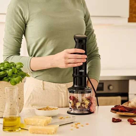 ხელის ბლენდერი BRAUN MQ30201MBK , 4 image - Primestore.ge