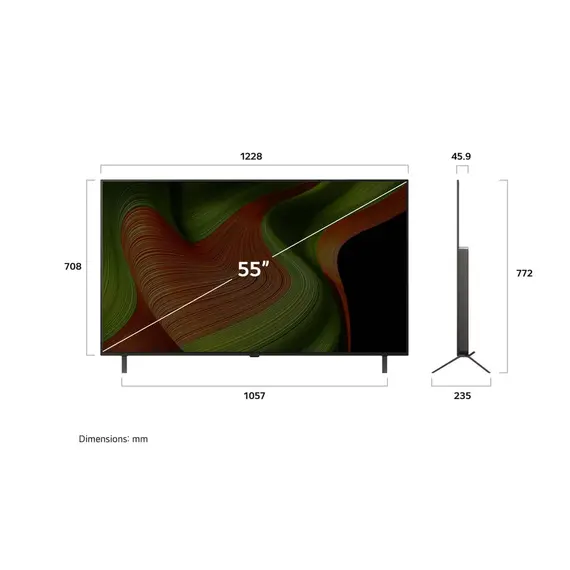 ტელევიზორი LG OLED55B5RLA.AMCN , 7 image - Primestore.ge