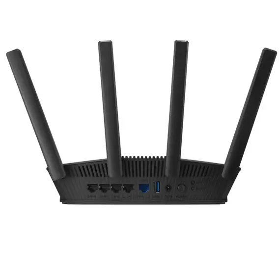 Wi-Fi როუტერი ASUS RT-BE58U wireless router Gigabit Ethernet Dual-band Wifi 7 Black , 4 image - Primestore.ge