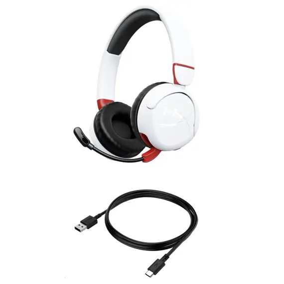ყურსასმენი HyperX Cloud Mini - Wireless Gaming Headset (White) , 12 image - Primestore.ge