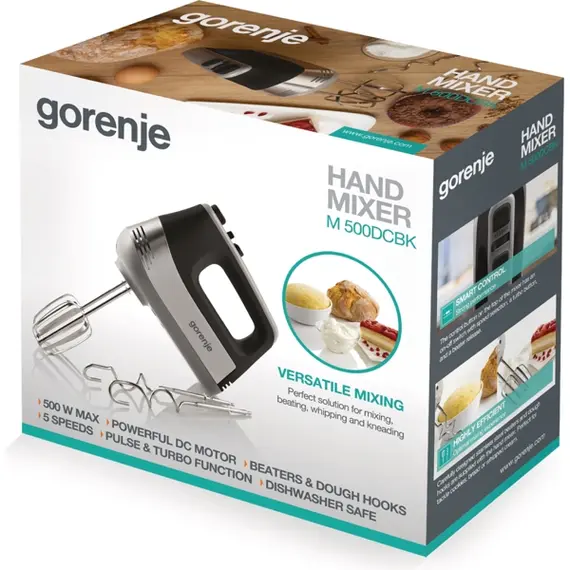 მიქსერი GORENJE M500DCBK , 5 image - Primestore.ge