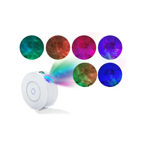 პროექტორი MOES WiFi Smart Round Star Projector , 4 image - Primestore.ge