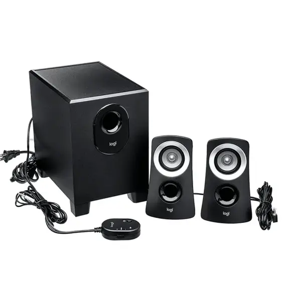 დინამიკი LOGITECH Z313 Speaker System 2.1 - Black - 3.5 MM , 2 image - Primestore.ge