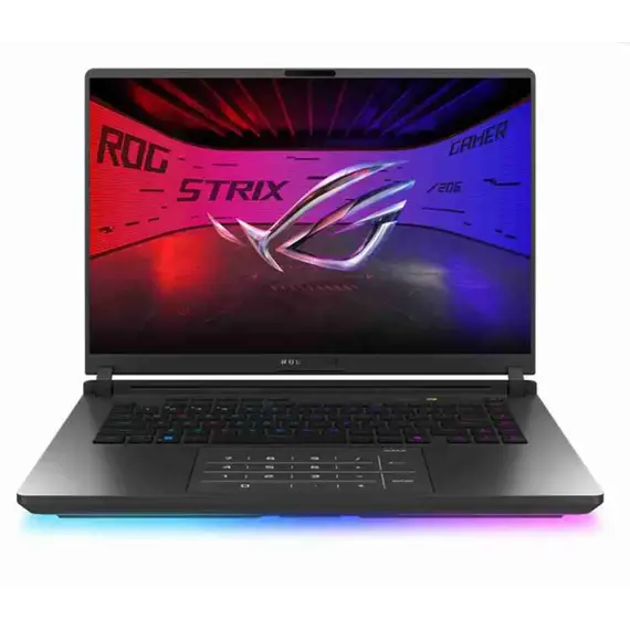 ნოუთბუქი Asustek ROG Strix G16 (2025) 16'' 2.5K  240Hz ULTRA 7 255HX  16GB 1TB G4 SSD RTX 5070 TI Eclipse Gray  - Primestore.ge
