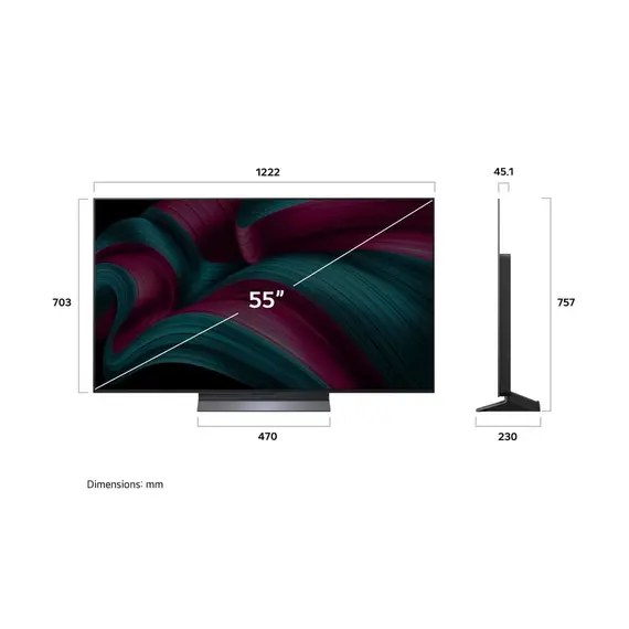 ტელევიზორი LG OLED55C5RLA.AMCN , 8 image - Primestore.ge