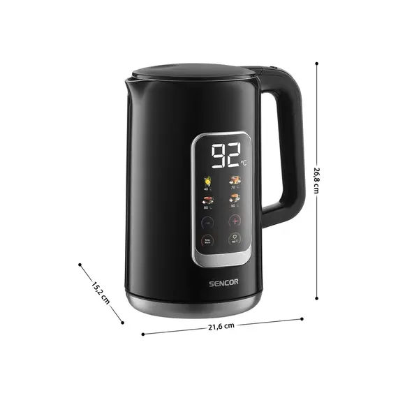 ელექტრო ჩაიდანი Sencor SWK 0951BK Electric Kettle , 6 image - Primestore.ge