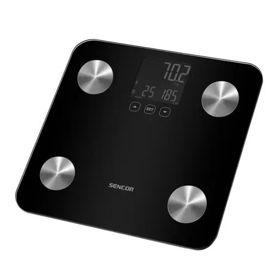 სასწორი Sencor SBS 6026BK Body Fat Monitor Scale  - Primestore.ge
