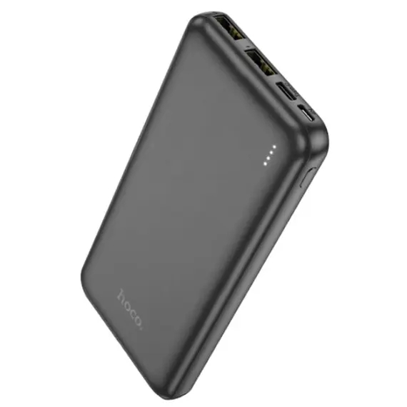 პორტატული დამტენი Hoco DB68 Cool power bank with display (10000mAh) Black  - Primestore.ge