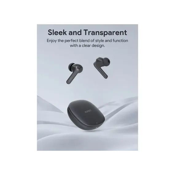 უსადენო ყურსასმენი Aukey EP-B2 Beyond ANC Elite Wireless Earbuds - Dark Grey , 7 image - Primestore.ge