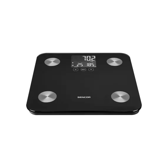 სასწორი Sencor SBS 6026BK Body Fat Monitor Scale , 6 image - Primestore.ge