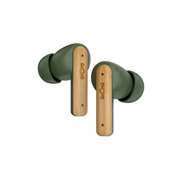 ყურსასმენი House of Marley Little Bird TWS Exec Earbuds Green - (EM-JE123-GR) , 4 image - Primestore.ge