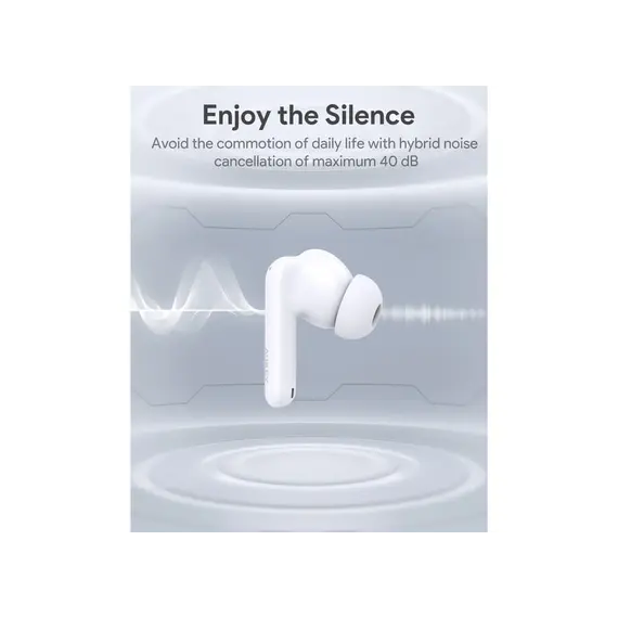 უსადენო ყურსასმენი Aukey EP-B2 Beyond ANC Elite Wireless Earbuds - White , 7 image - Primestore.ge
