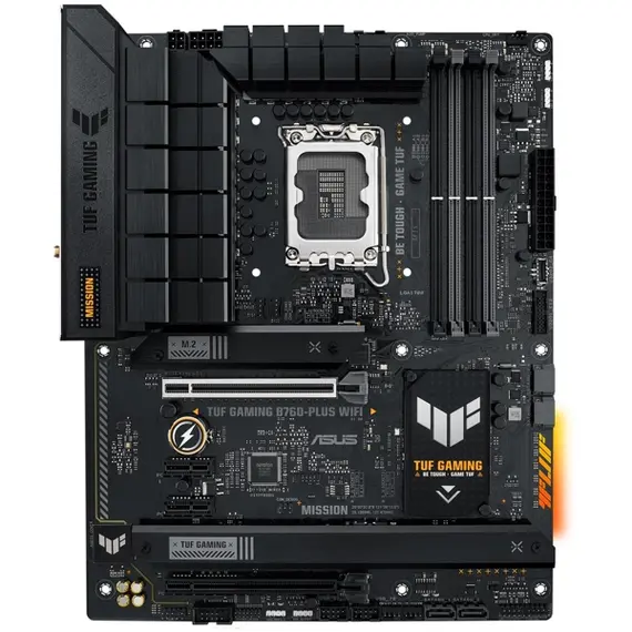 დედა დაფა Asus TUF GAMING B760-PLUS WIFI 4DDR5 LGA1700 - 90MB1ER0-M1EAY0 , 2 image - Primestore.ge