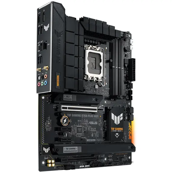 დედა დაფა Asus TUF GAMING B760-PLUS WIFI 4DDR5 LGA1700 - 90MB1ER0-M1EAY0 , 3 image - Primestore.ge